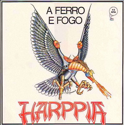 CD-Harppia-A Ferro E Fogo(Clássico do Heavy Brazuca de 85)