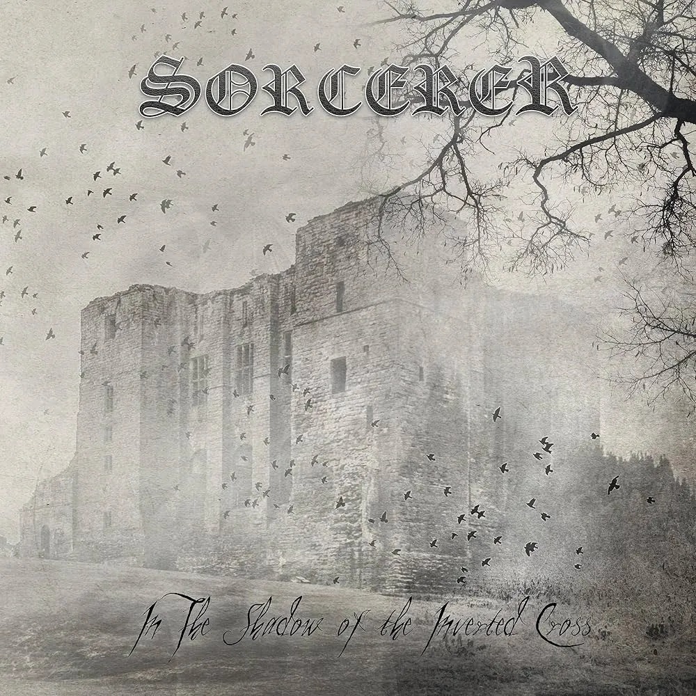 CD-Sorcerer-In The Shadow Of The Inverted Cross(Relançamento de 2015/Epic Doom Metal Sueco)