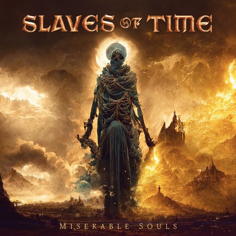 CD-Slaves Of Time-Miserable Souls(Pré Venda/Metal Brazuca/Primeiro Álbum de 2025)