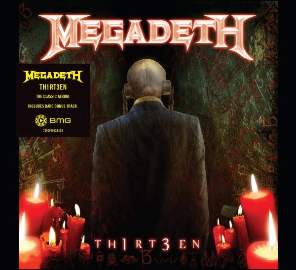 CD-Megadeth-Th1rt3en(Relançamento de 2011/Slipcase+1 Bônus)