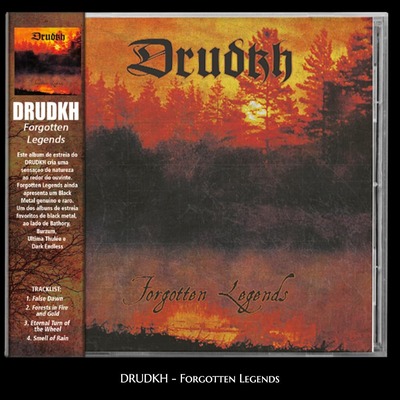 CD-Drudkh-Forgotten Legends (Relançamento 2003/Black Metal Ucraniano)