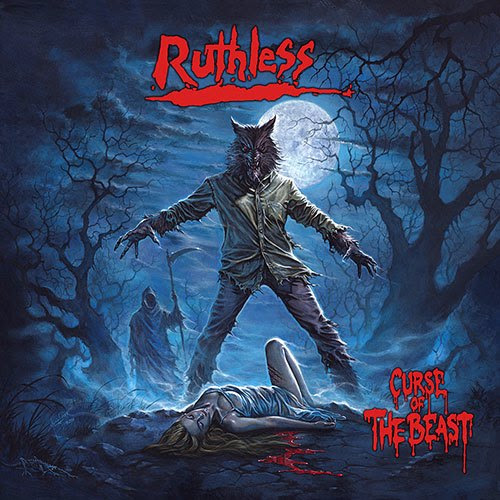 CD-Ruthless:Curse Of The Beast(Heavy/Power Clássico/Lançamento 2026/C/Cover do Judas Priest)