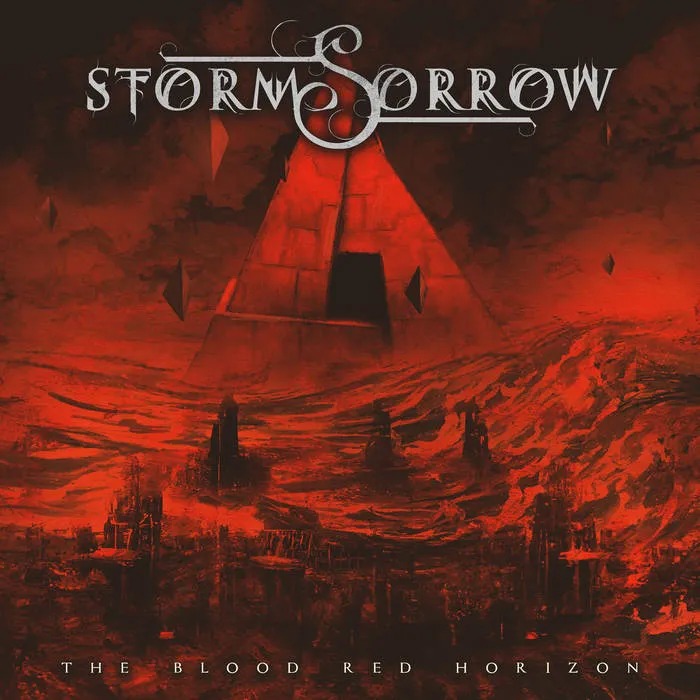 CD-Storm Sorrow-The Blood Red Horizon(Death/Thrash Brazuca/Álbum de 2025)